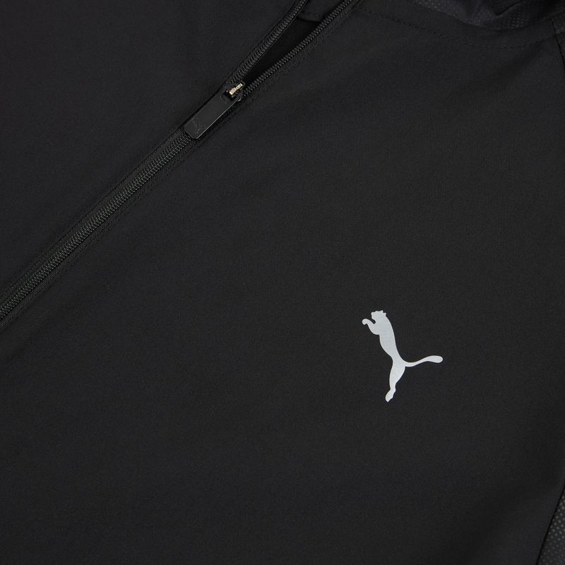 Damen-Laufjacke PUMA Run AOP Favorite Woven black/grey 3