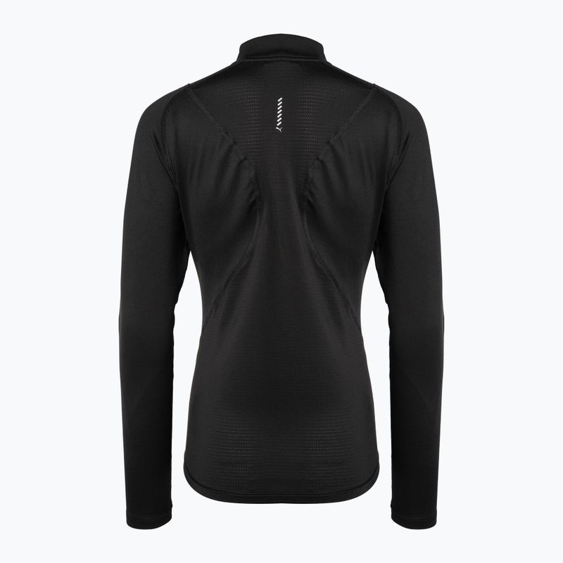 Damen Lauf-T-Shirt PUMA Run Cloudspun 1/2 Zip schwarz 523287 01 2