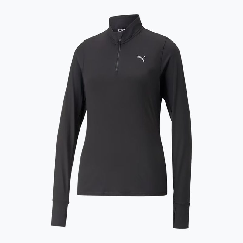 Damen Laufshirt PUMA Run Favorite 1/4 Zip puma schwarz