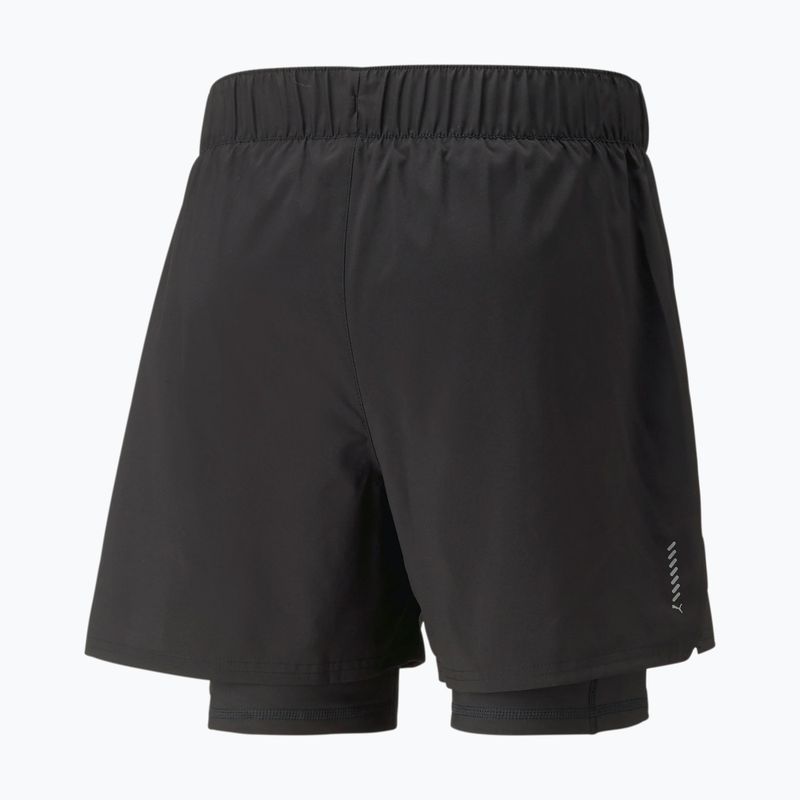 Herren PUMA Run 2In1 5" Laufshorts schwarz 523277 01 2