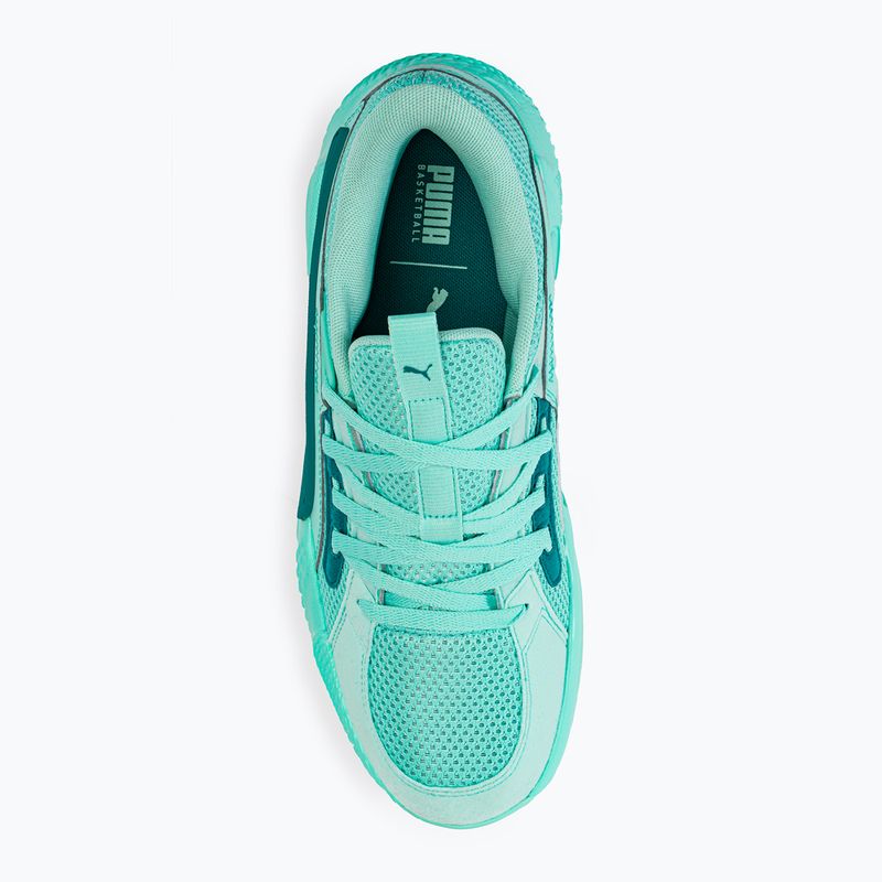 Herren Basketballschuhe PUMA Court Rider electric peppermint/green lagoon 6