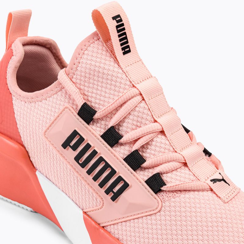 Damen Laufschuhe PUMA Retaliate Mesh rose dust/hibiscus flower/puma schwarz 8