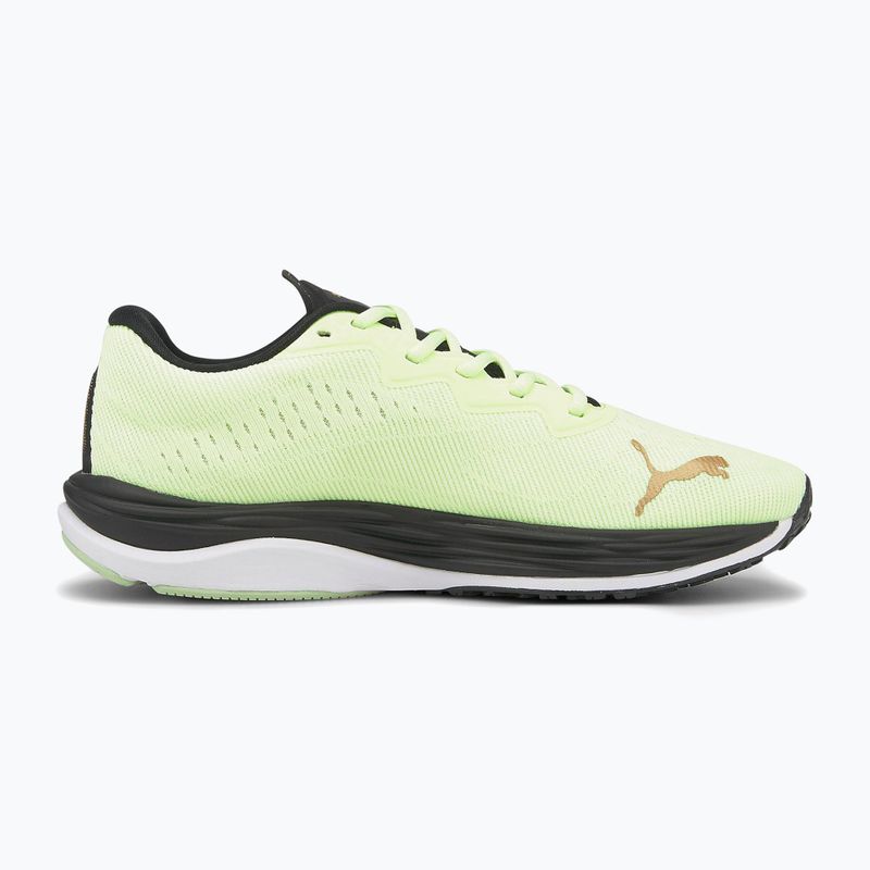 Herren Laufschuhe PUMA Velocity NITRO 2 Run 75 schnell gelb/puma schwarz 14