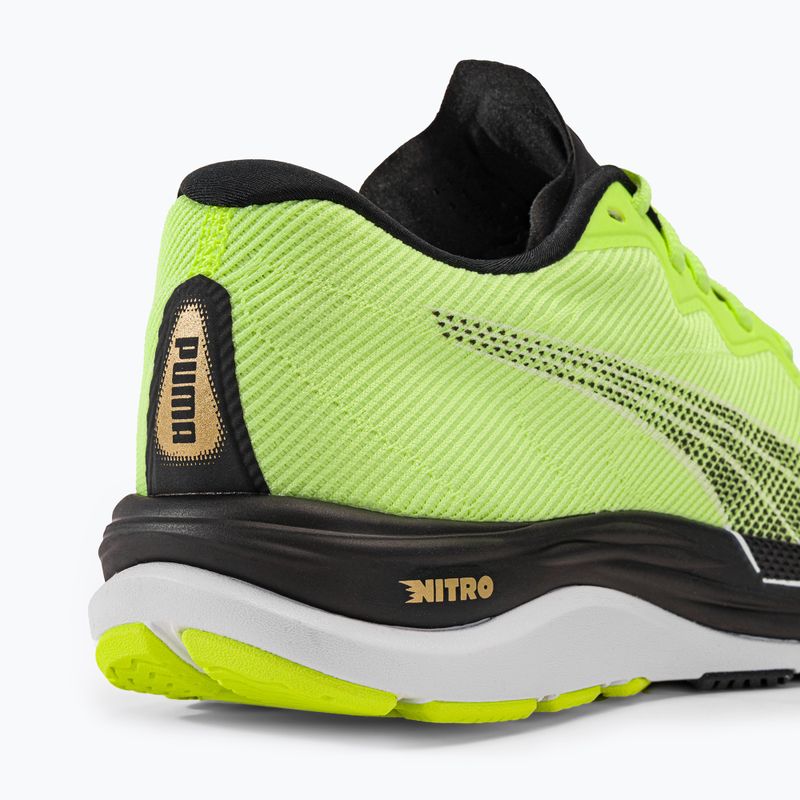 Herren Laufschuhe PUMA Velocity NITRO 2 Run 75 schnell gelb/puma schwarz 10