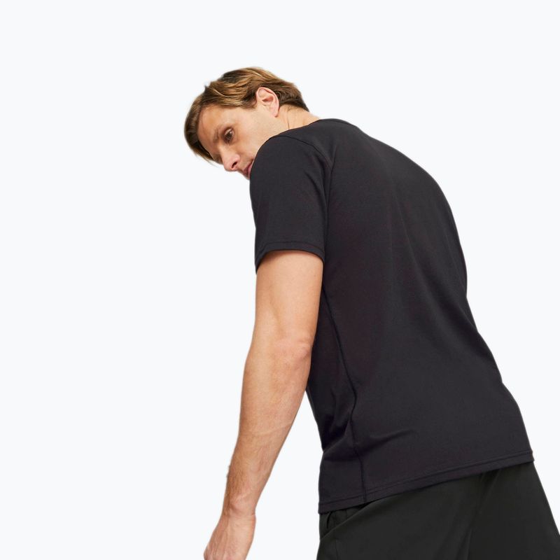 Herren PUMA Performance Trainings-T-Shirt Grafik schwarz 523236 01 4
