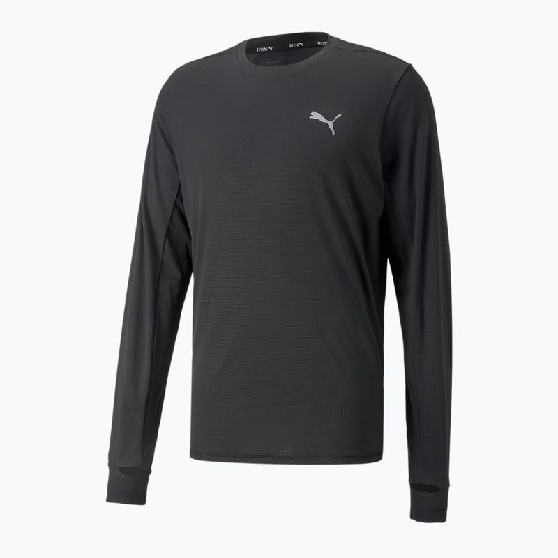 PUMA Run Favorite schwarzes Lauf-Longsleeve für Herren