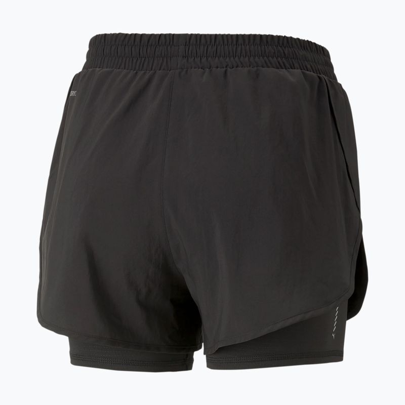 Damen Laufshorts PUMA Run Favorite Woven 2In1 3" schwarz 523181 01 2