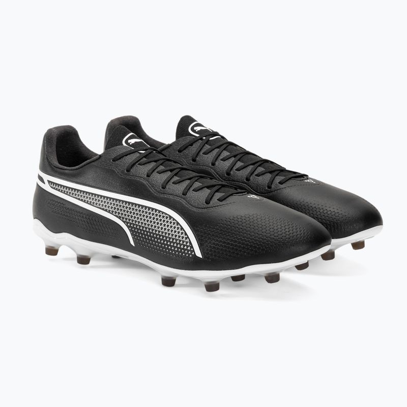 Herren Fußballschuhe PUMA King Pro FG/AG puma schwarz/puma weiß 4