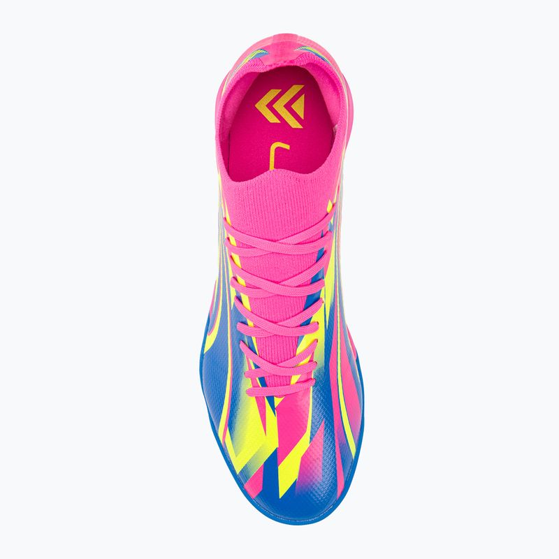 PUMA Ultra Match Energy TT Herren Fußballschuhe leuchtend pink/gelb/ultra blau 8