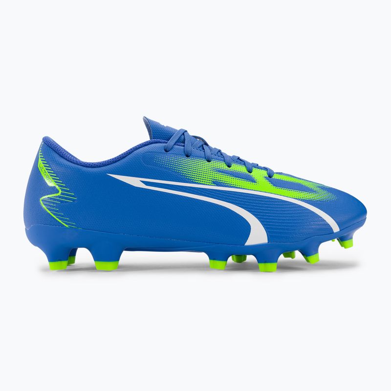 Herren Fußballschuhe PUMA Ultra Play FG/AG ultra blau/puma weiß/pro grün 2