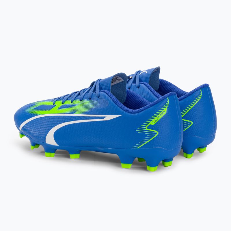 Herren Fußballschuhe PUMA Ultra Play FG/AG ultra blau/puma weiß/pro grün
