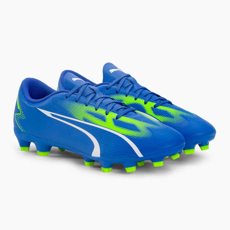 Herren Fußballschuhe PUMA Ultra Play FG/AG ultra blau/puma weiß/pro grün
