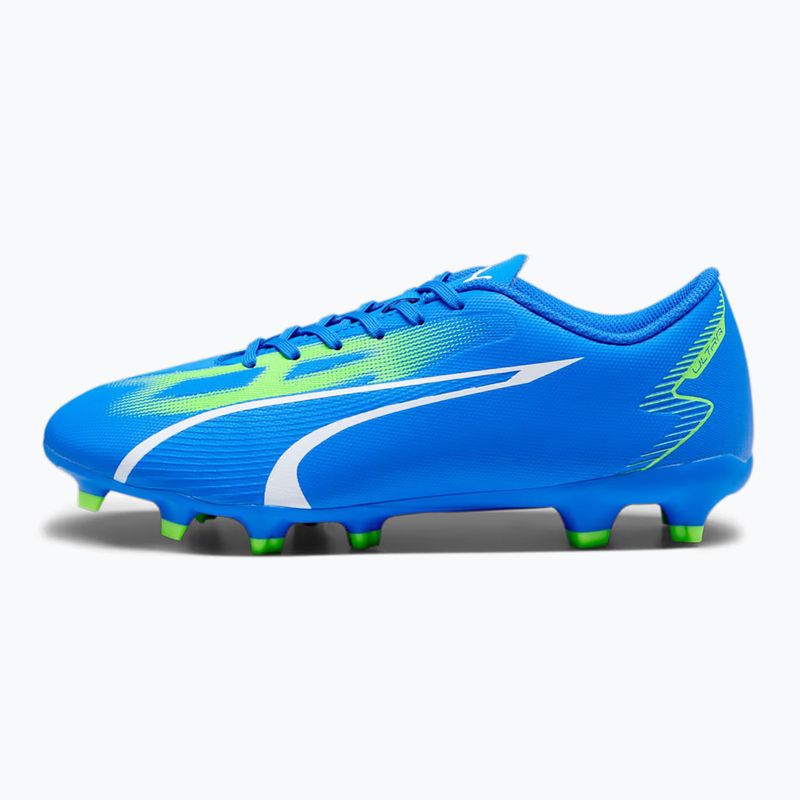 Herren Fußballschuhe PUMA Ultra Play FG/AG ultra blau/puma weiß/pro grün