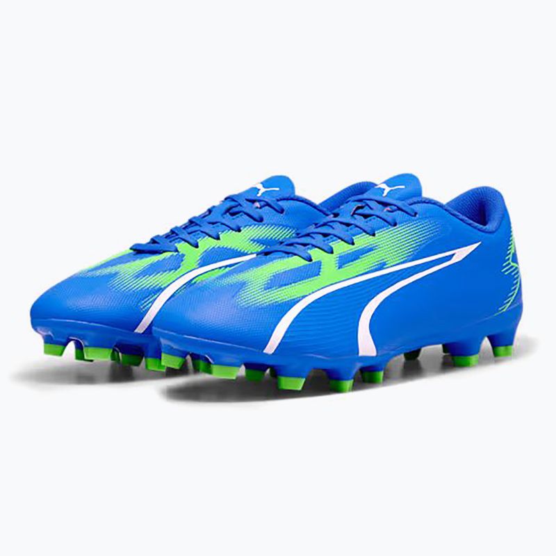 Herren Fußballschuhe PUMA Ultra Play FG/AG ultra blau/puma weiß/pro grün