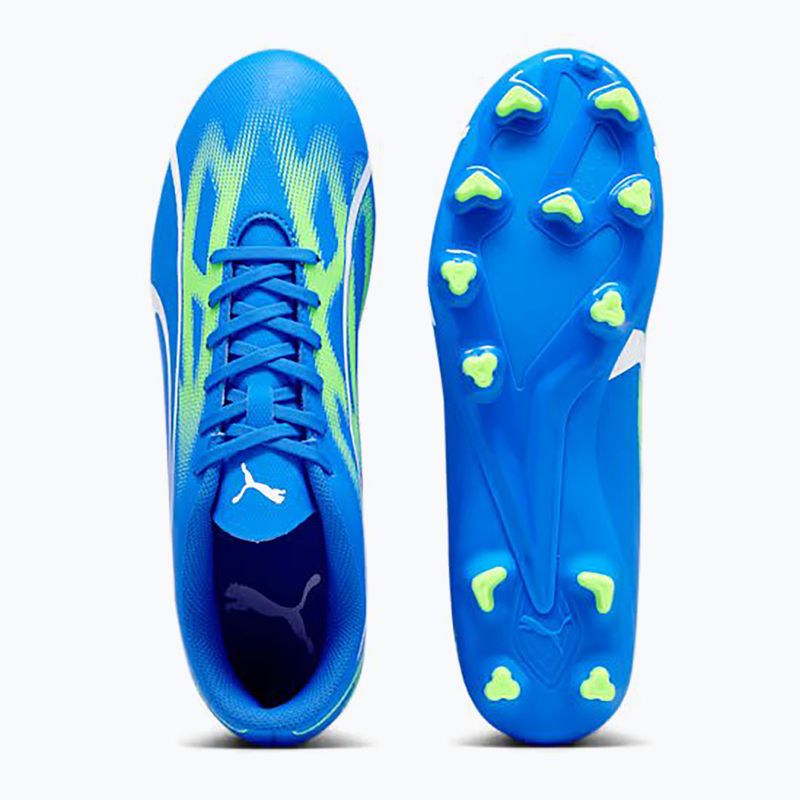 Herren Fußballschuhe PUMA Ultra Play FG/AG ultra blau/puma weiß/pro grün