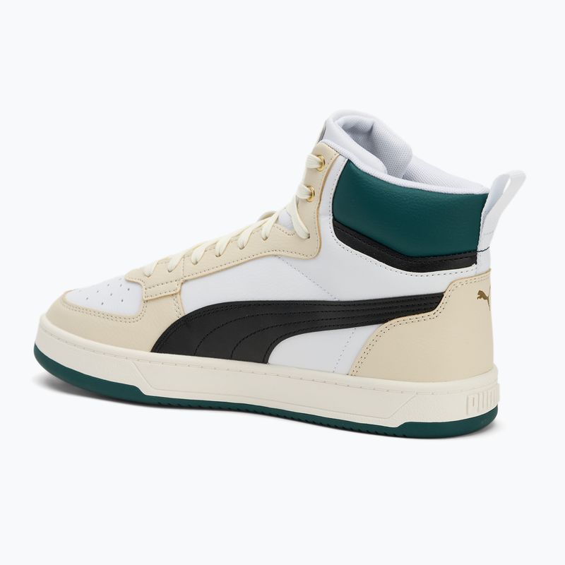 Schuhe PUMA Caven 2.0 Mid puma white/puma black/alpine snow/warm white/gold 3
