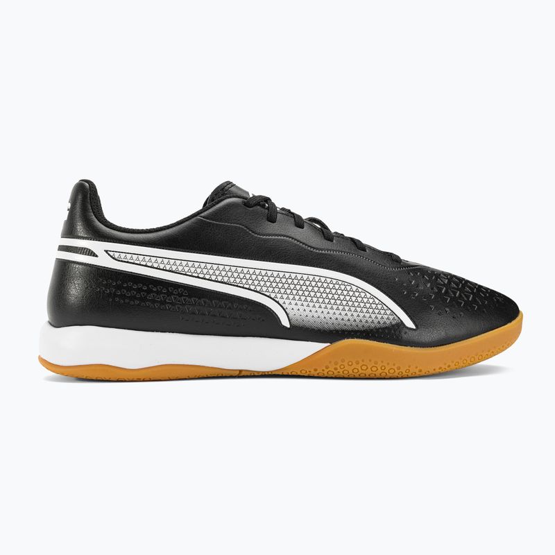 PUMA King Match IT Herren Fußballschuhe puma schwarz/puma weiß 2