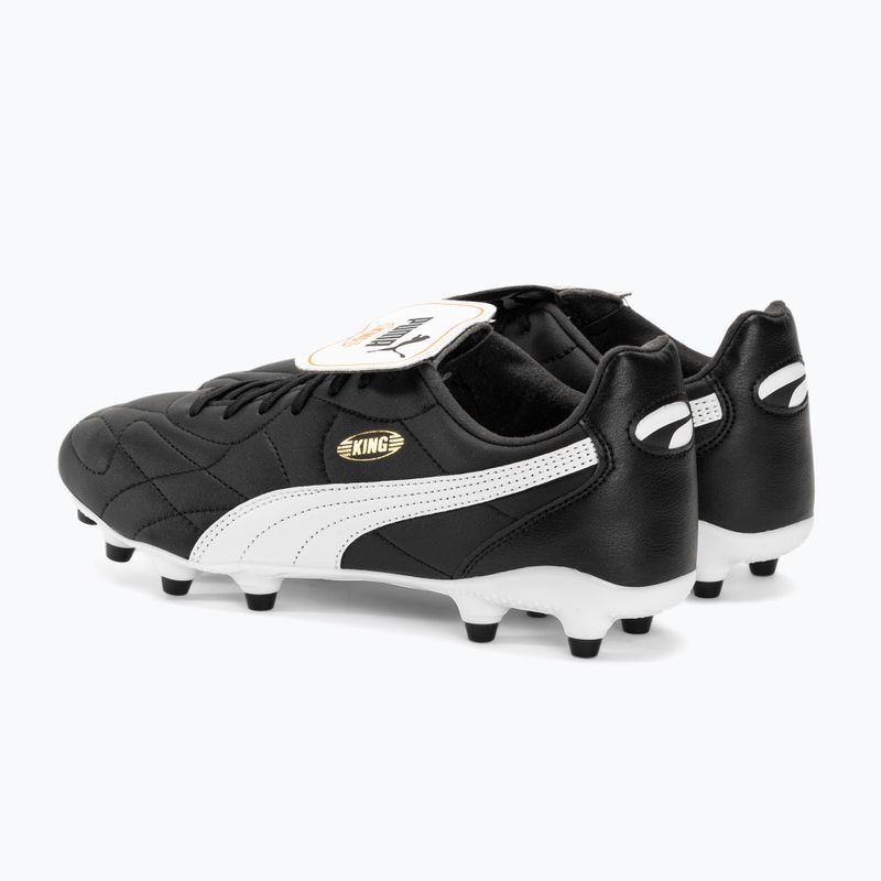 Herren Fußballschuhe PUMA King Top FG/AG puma schwarz/puma weiß/puma gold 3