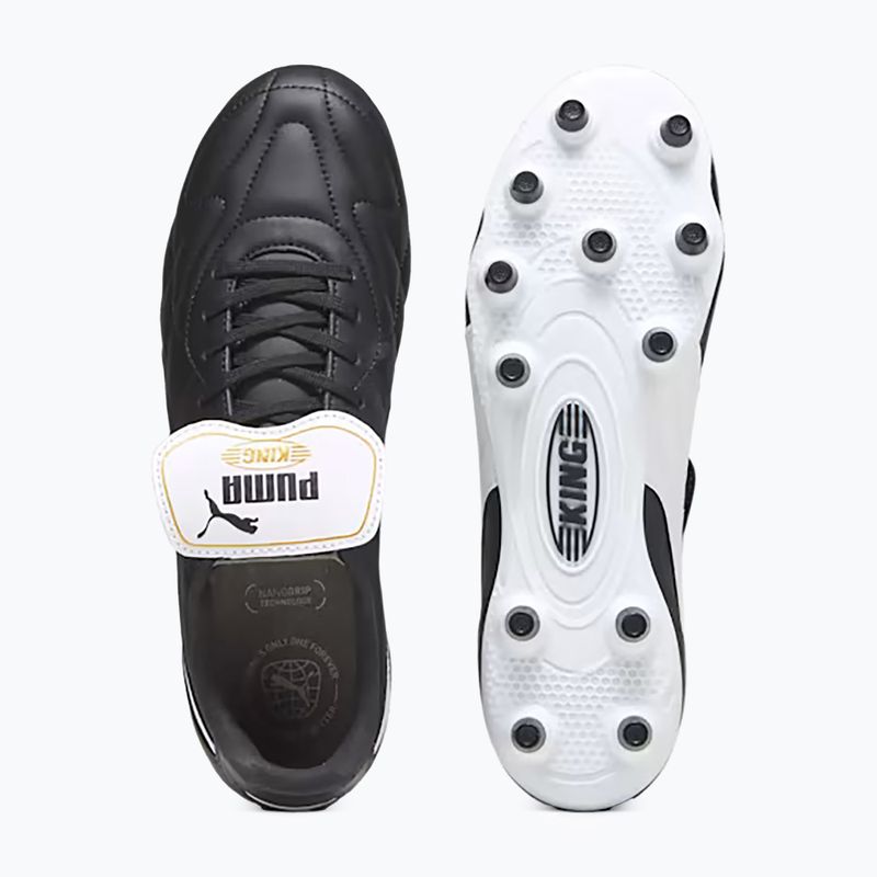 Herren Fußballschuhe PUMA King Top FG/AG puma schwarz/puma weiß/puma gold 14