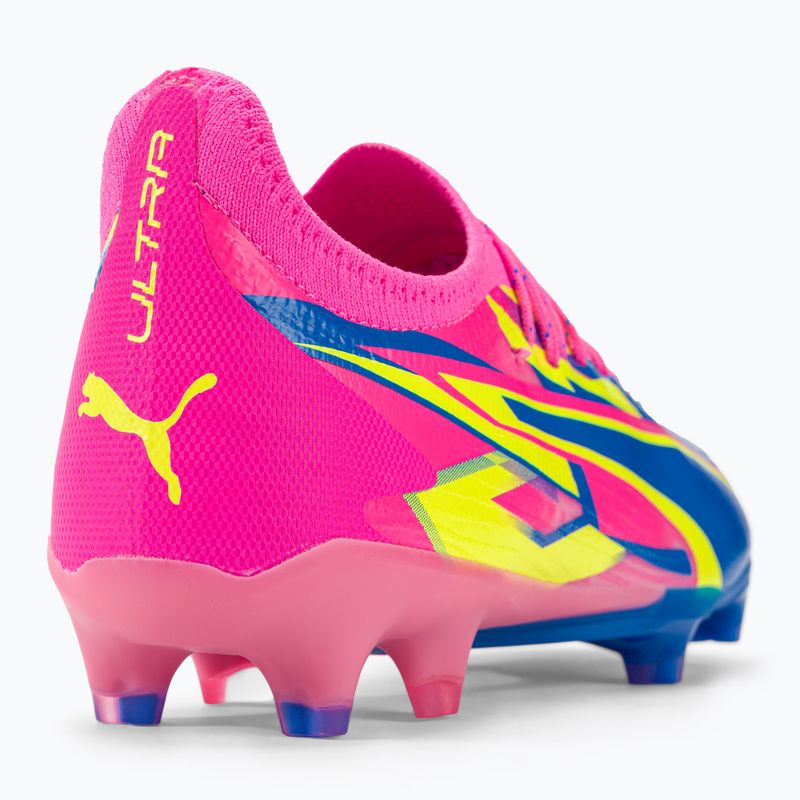 Herren Fußballschuhe PUMA Ultra Ultimate Energy FG/AG leuchtend rosa/ultra blau/gelb alert 9