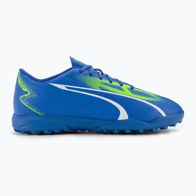 PUMA Ultra Play TT Jr Kinder Fußballschuhe ultra blau/puma weiß/pro grün 2