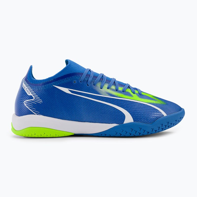 Herren PUMA Ultra Match IT Fußballschuhe ultra blau/puma weiß/pro grün 2