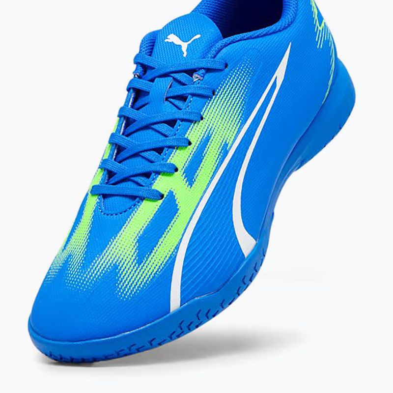 PUMA Herren Fußballschuhe Ultra Play It ultra blau/puma weiß/pro grün