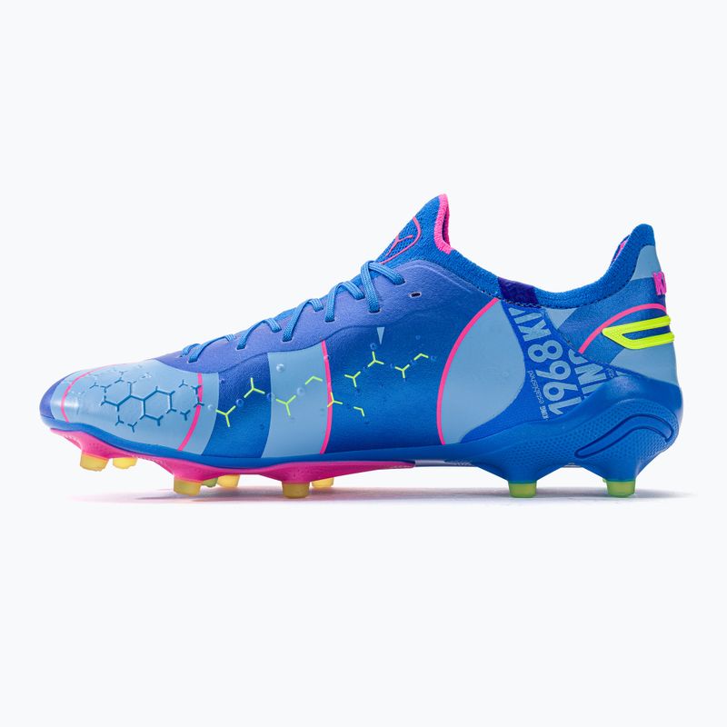 PUMA King Ultimate Energy FG/AG Herren Fußballschuhe Ultrablau/Leuchtend Pink/Leuchtend Blau 10