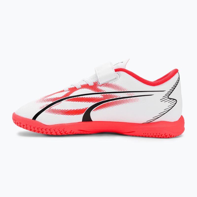 PUMA Ultra Play IT V Jr Kinder Fußballschuhe puma weiß/puma schwarz/fire orchid