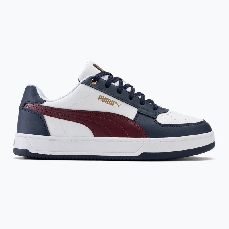 PUMA Caven 2.0 puma weiß/dunkel jasper/puma navy/gold Schuhe 2