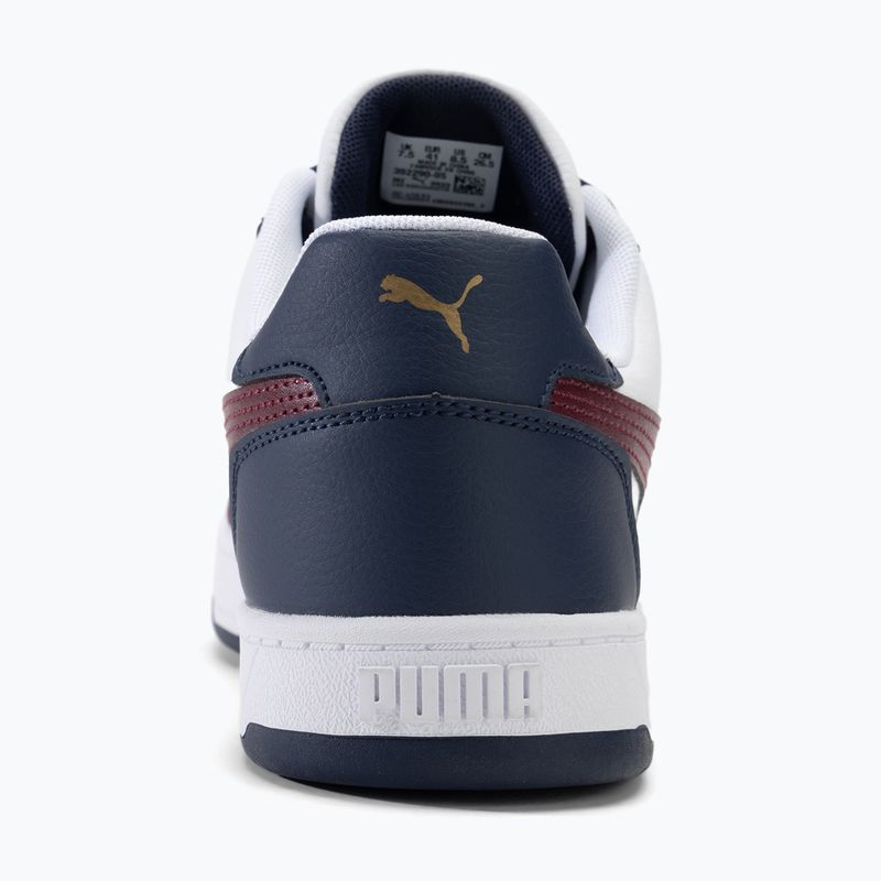 PUMA Caven 2.0 puma weiß/dunkel jasper/puma navy/gold Schuhe 6