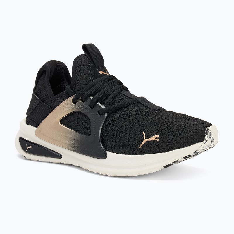Laufschuhe Damen PUMA Softride Enzo Evo Molt Met black/gold/warm white