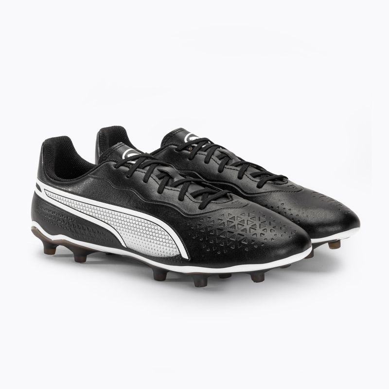 Herren Fußballschuhe PUMA King Match FG/AG puma schwarz/puma weiß 4