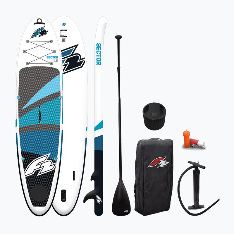 SUP Brett F2 Sector 11'5'' blau