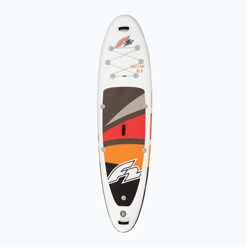 SUP-Board Set aufblasbar F2 Sector Combo 10'5'' rot 2