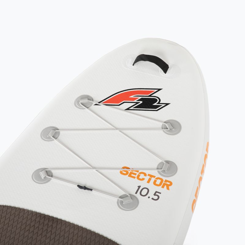 SUP F2 Sector Combo 10'5'' rot/orange Brett 6