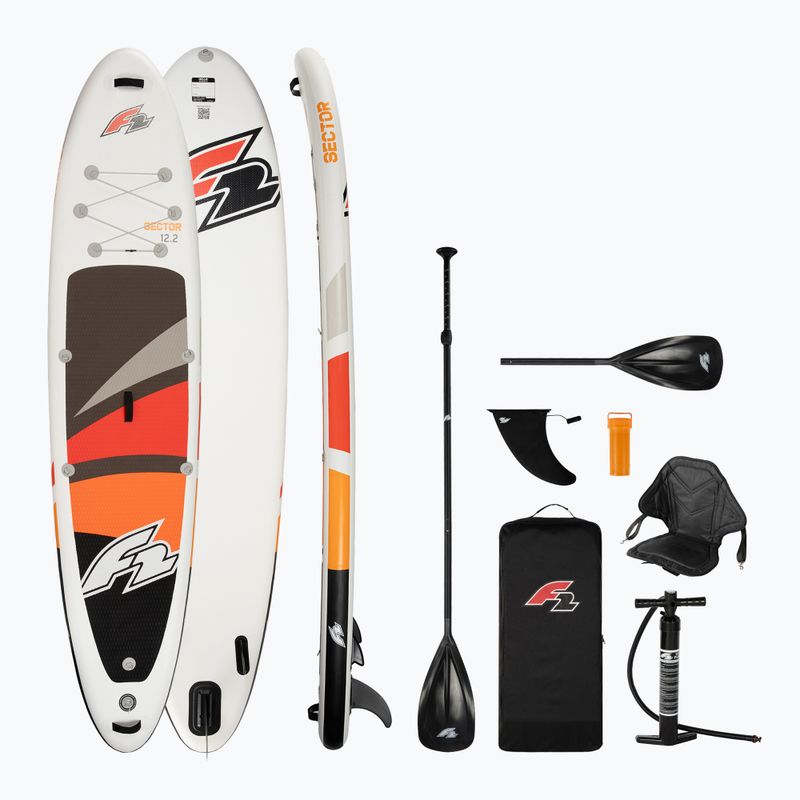 SUP Brett F2 Sector Combo 12'2'' rot
