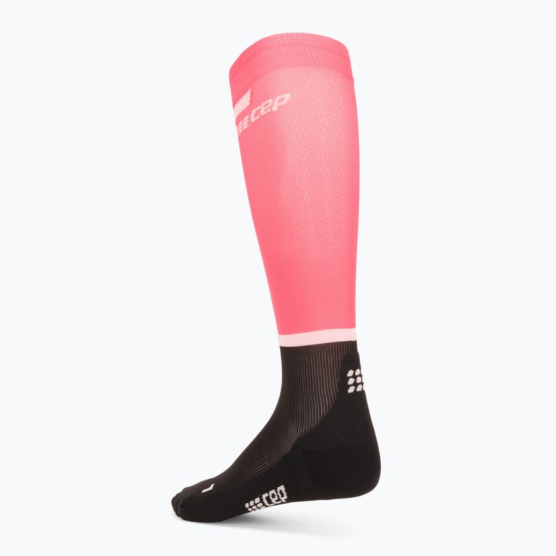 CEP Tall 4.0 Damen Kompressions-Laufsocken rosa/schwarz 2