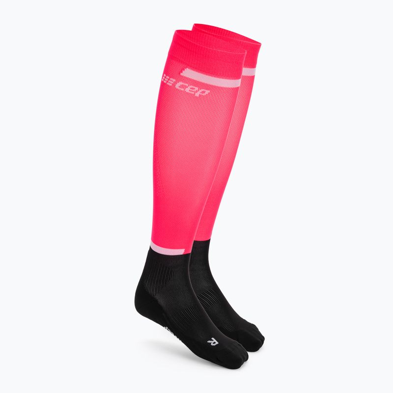 CEP Tall 4.0 Herren Kompressions-Laufsocken rosa/schwarz