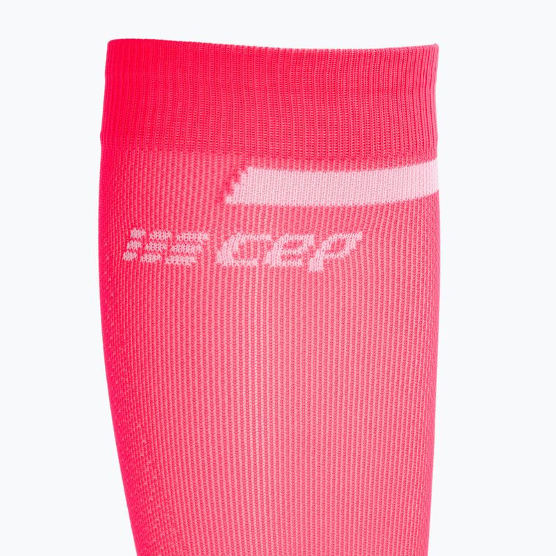 CEP Tall 4.0 Herren Kompressions-Laufsocken rosa/schwarz 3