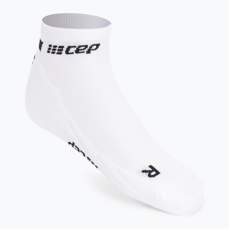 CEP Herren Kompressions-Laufsocken 4.0 Low Cut Weiß 2