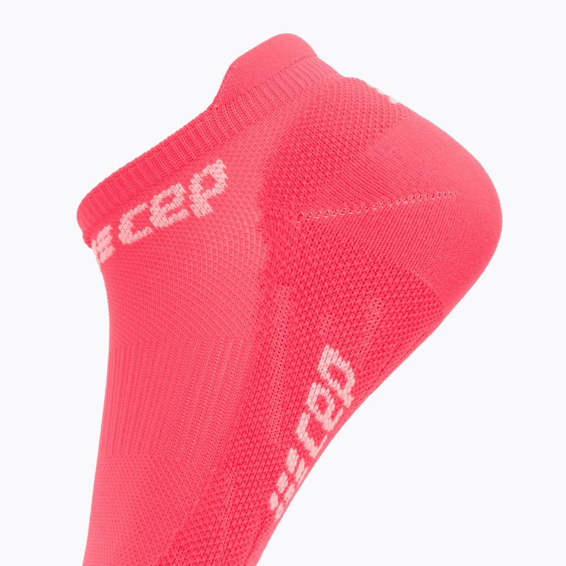 CEP Women's Compression Running Socks 4.0 No Show rosa 4