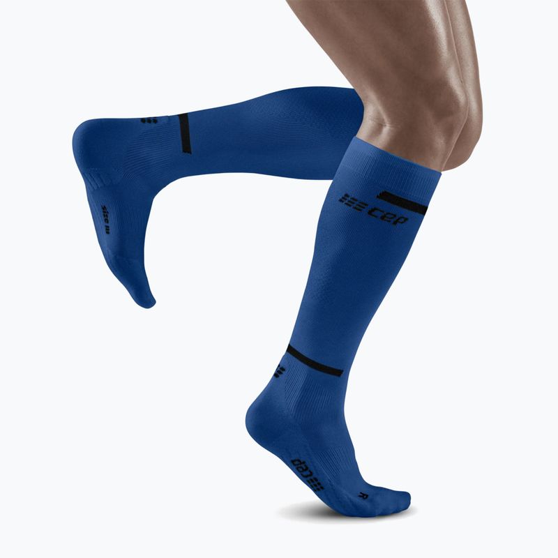 CEP Tall 4.0 Herren Kompressions-Laufsocken blau 5