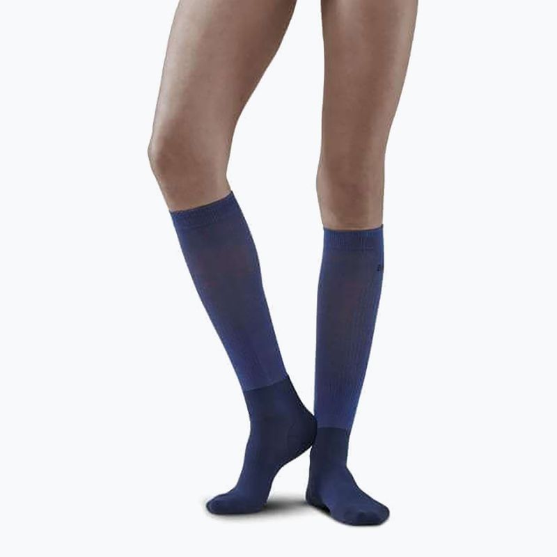 CEP Infrared Recovery Kompressionsstrümpfe für Frauen blau