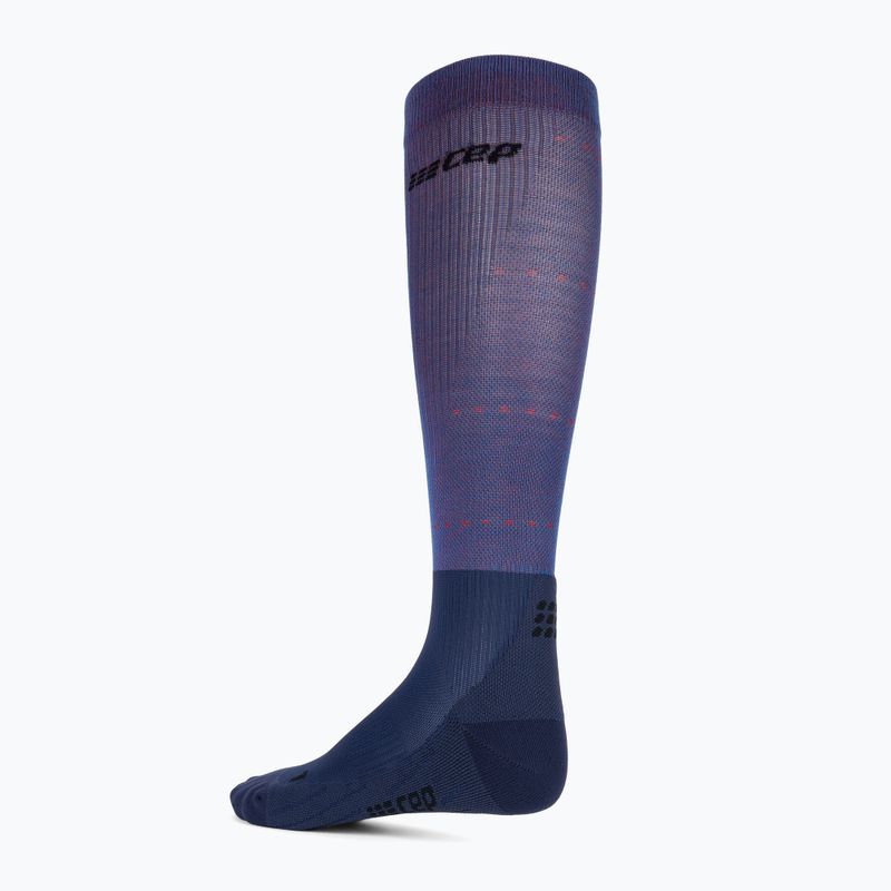 CEP Infrared Recovery Kompressionsstrümpfe für Frauen blau