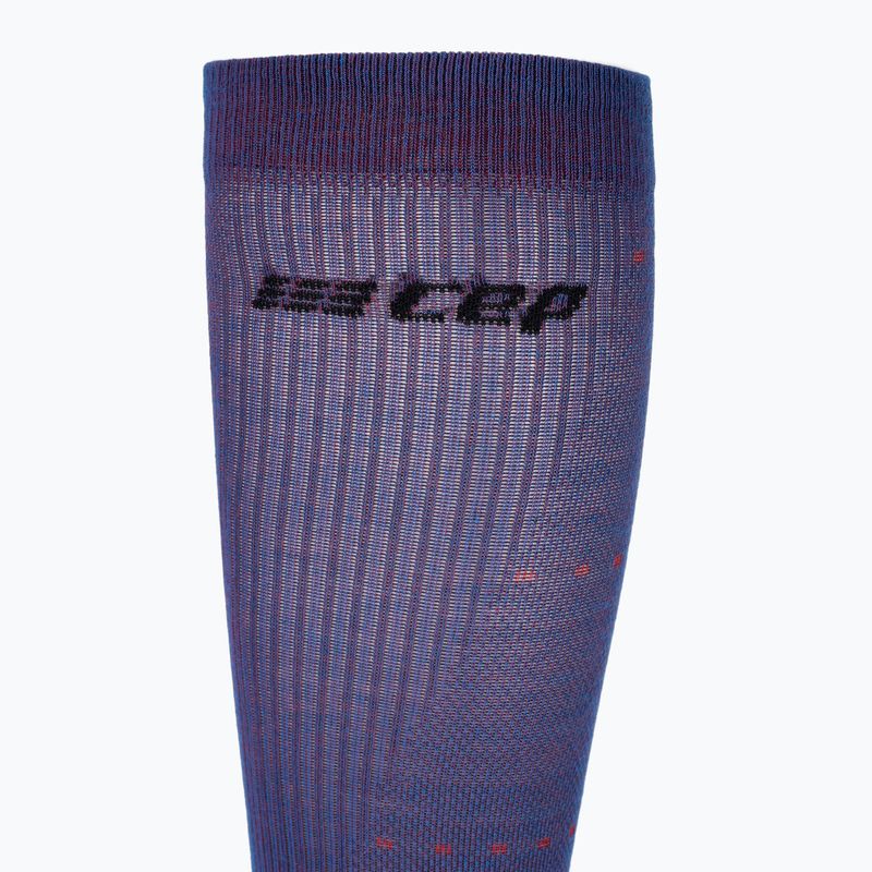 CEP Infrared Recovery Kompressionsstrümpfe für Frauen blau