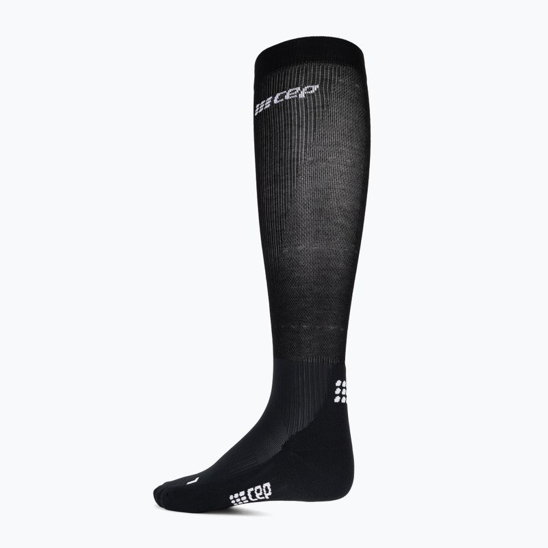 CEP Infrared Recovery Damen Kompressionssocken schwarz/schwarz
