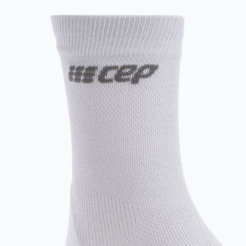 CEP Ultralight Short carbon white Herren Kompressions-Laufsocken 6