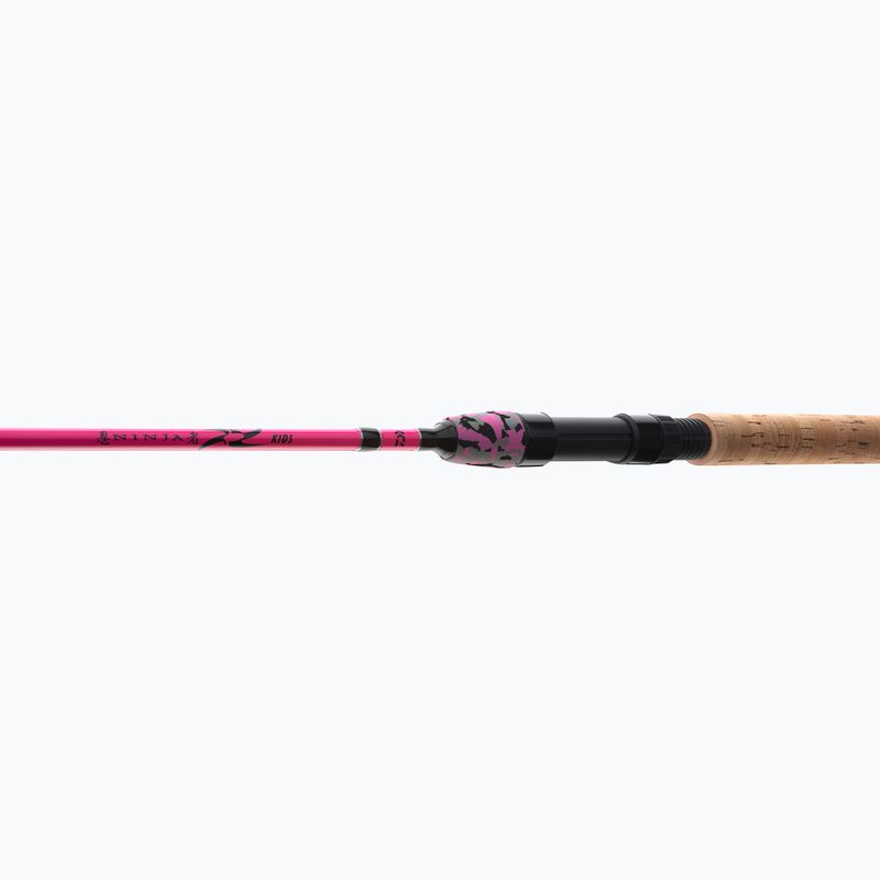 Daiwa Ninja X Kids Spinnrute rosa 2