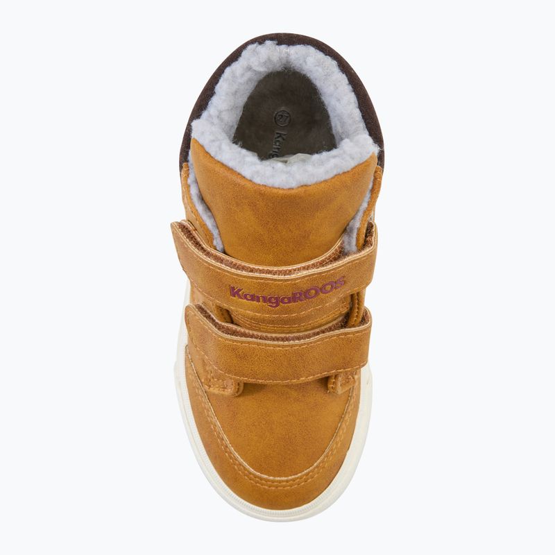 Kinderschuhe KangaROOS KaVu Primo V tan gelb / rouge 5